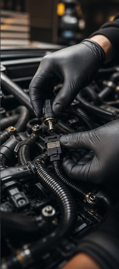Sensor check: detail first